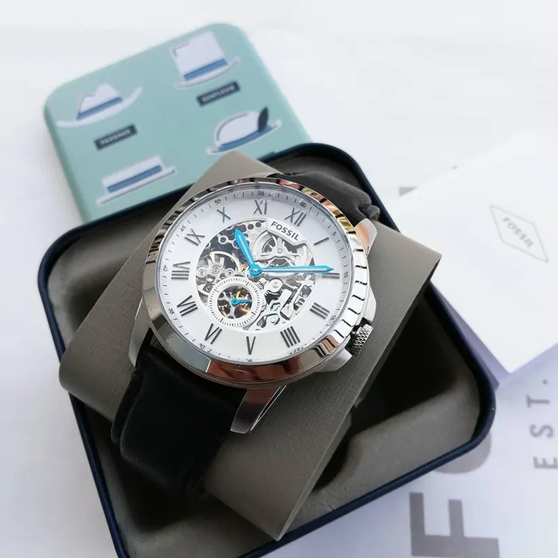 Fossil Grant Automatic Skeleton Men's Watch- ME3053